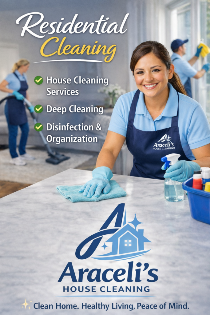 1 home cleaning