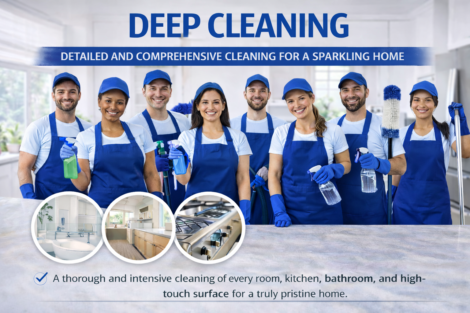 Deep cleaning service