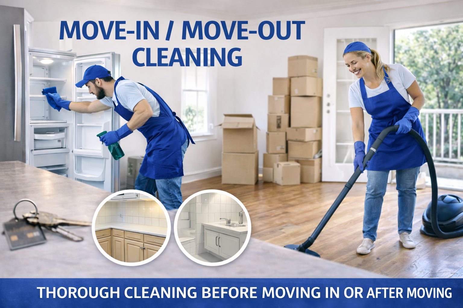 Move in move out cleaning